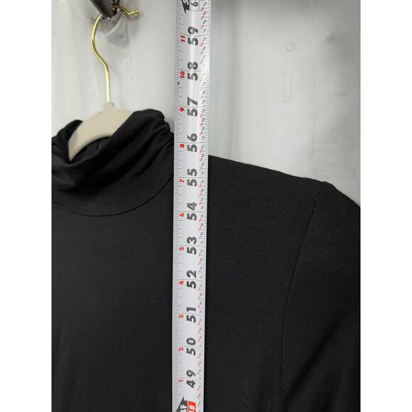 NWT Naked Wardrobe NW Sculpt Black Mock Neck Long Sleeve Jumpsuit Small - Picture 12 of 13